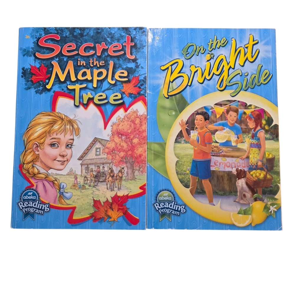 Abeka Reading Program Grade 3 Book H & I On The Bright Side Secret In The Maple